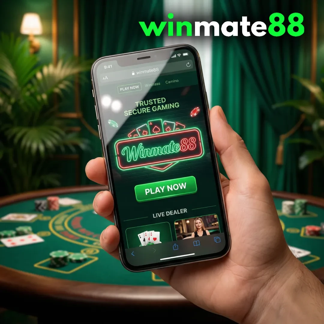 Winmate88 welcome bonus page showing 150% match offer