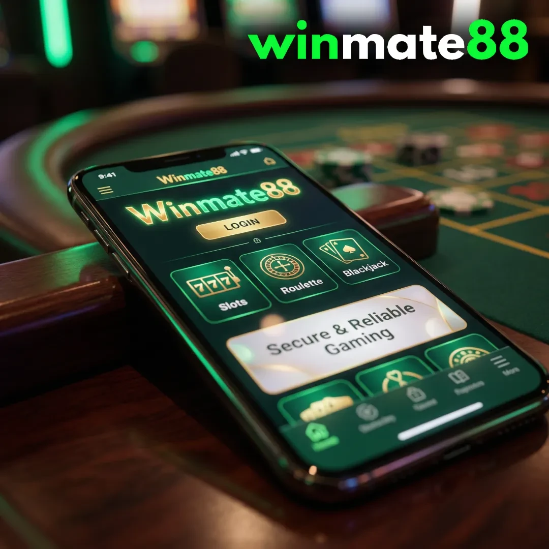 Winmate88 registration form with email and currency fields